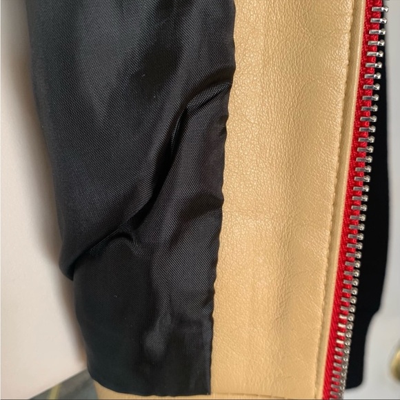 Anthropologie One Girl Who Leather &
Fabric Jacket - Size X-Large - Picture 9 of 13